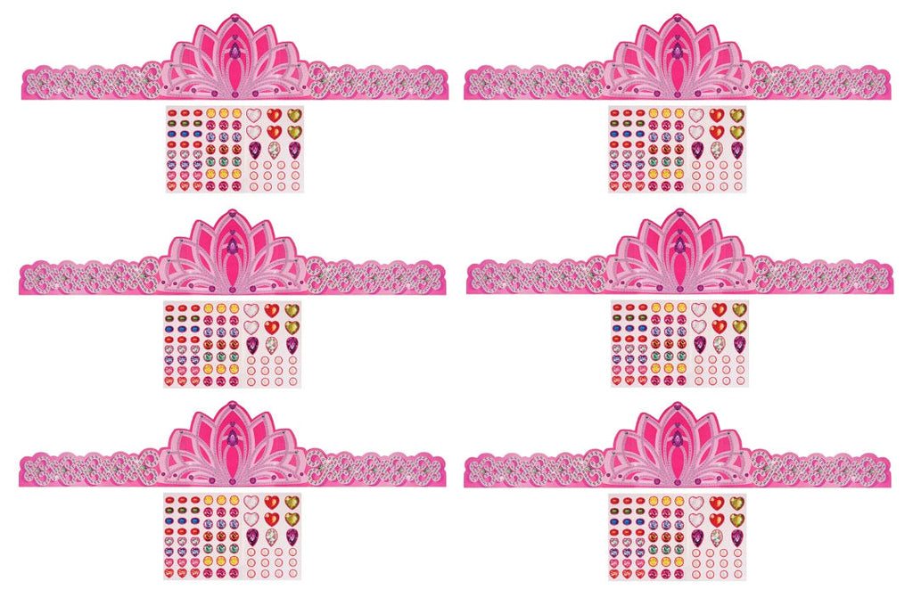 6 Make Your Own Princess Crown Decorating Kits