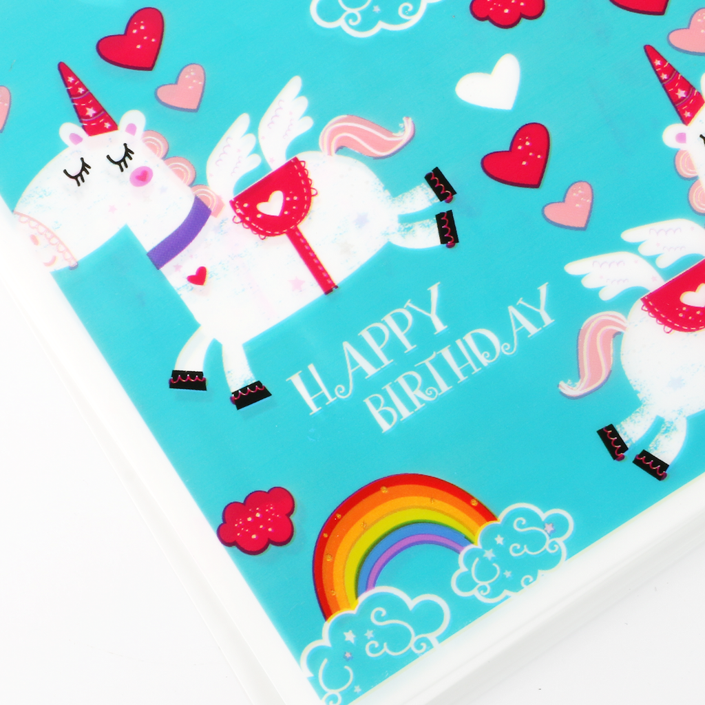 16 Unicorn Plastic Party Bags