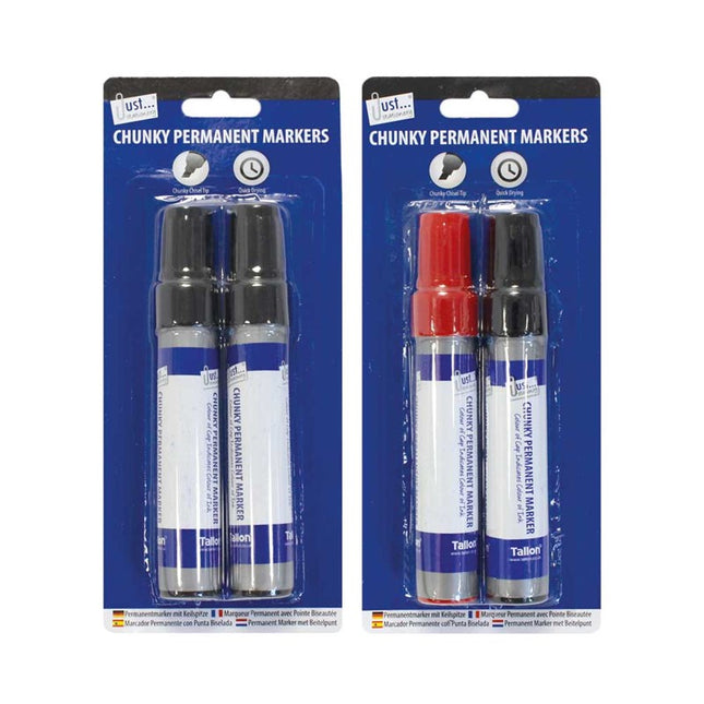 2 Jumbo Permanent Markers