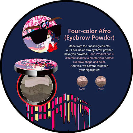Starway Disco Eyebrow Powder - Minty