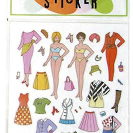 6 Fashion Show Sticker Packs