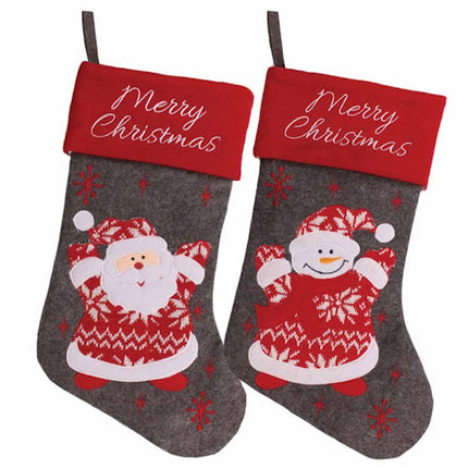 Christmas Plush Stocking