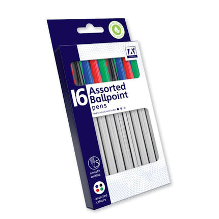 16 Pack Ballpoint Pens