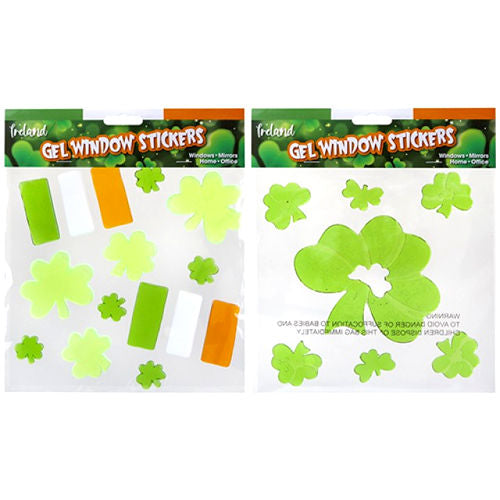 Ireland Gel Window Stickers
