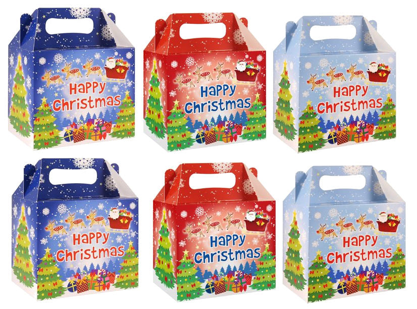 6 Christmas Lunch Boxes