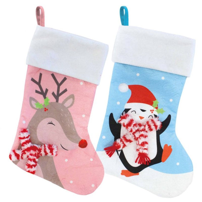 Christmas Plush Stocking