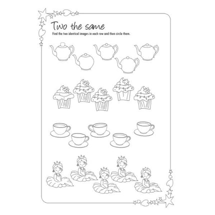 A4 My Pretty Princess & Ballerina All In One Activity Book