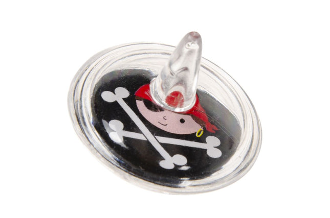 12 Pirate Spinning Tops (Bag)