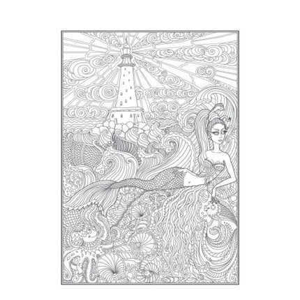 A4 Fashion/Love Colouring Book