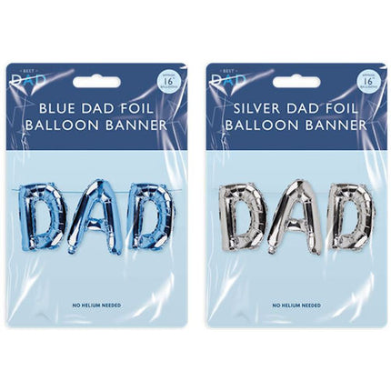 Fathers Day "Dad" Foil Balloon