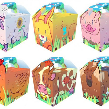 10 Cartoon Farm Boxes