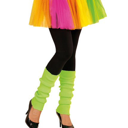 Pair of Neon Green Legwarmers