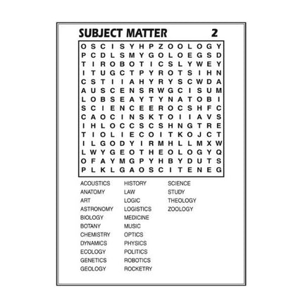 Word Search Book