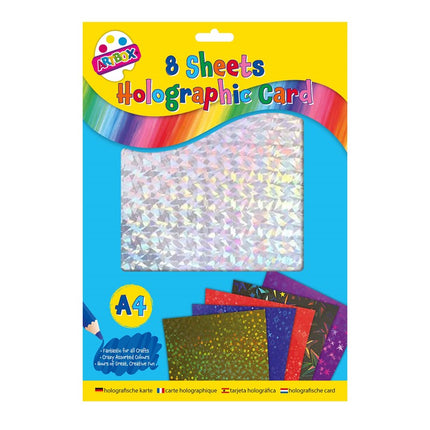 8 Holographic Card Sheets