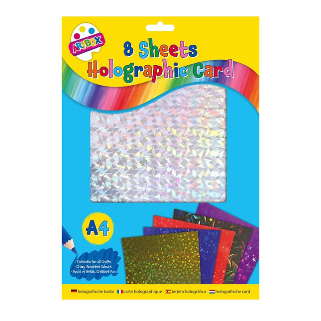 8 Holographic Card Sheets