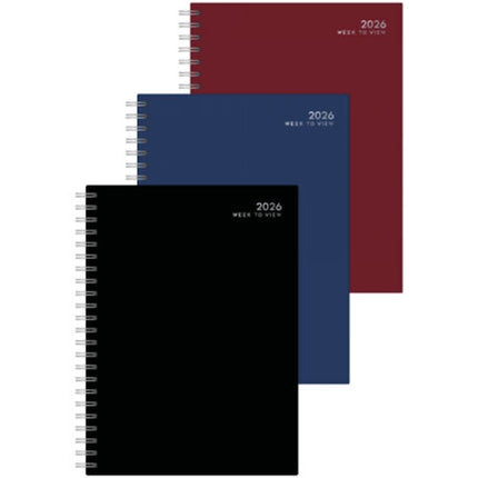 Classic Spiral A5 Week To View 2026 Diary