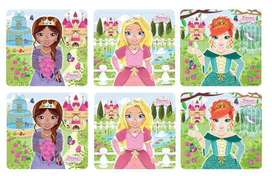 6 Princess Jigsaw Puzzles