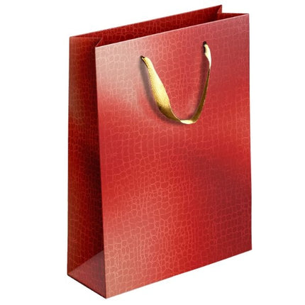 Coloured Embossed Metallic Extra Large Gift Bag