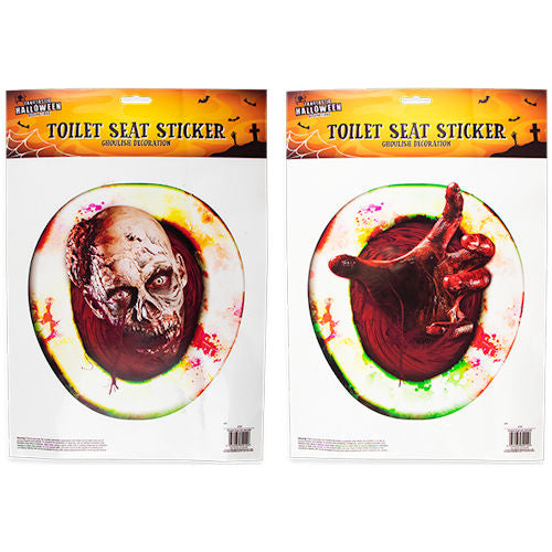 Halloween Toilet Seat Sticker