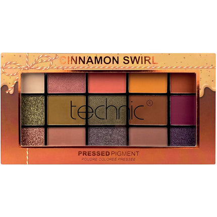 Pressed Pigment Eyeshadow Palette - Cinnamon Swirl
