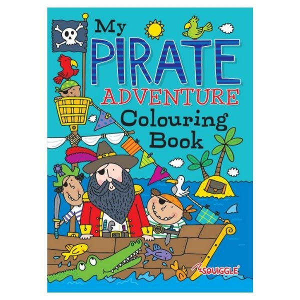 Pirates/Knights Colouring Book