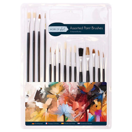 15 Artist Paint Brushes