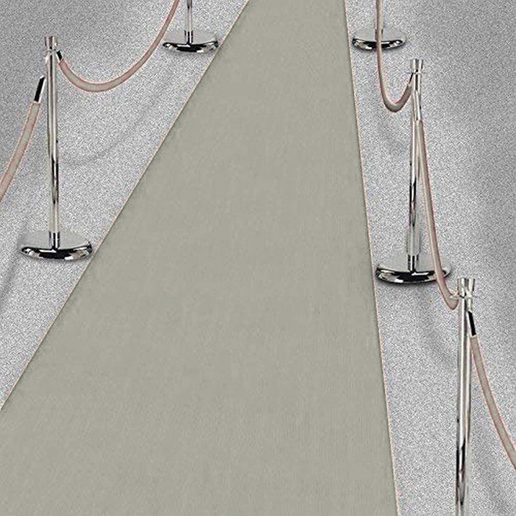 White Hollywood Carpet Runner