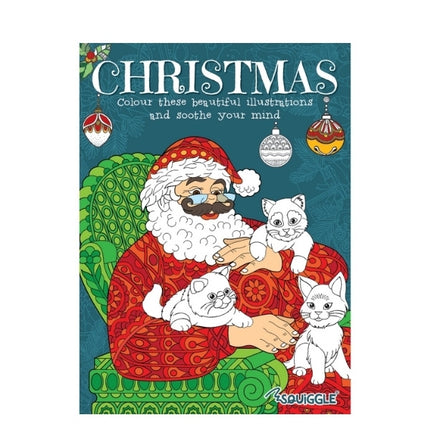 Christmas Advanced A4 Colouring Book