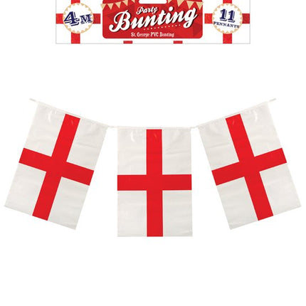 St George 4m Flag Bunting
