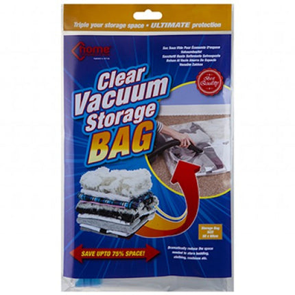 Small 50 x 60cm Clear Vacuum Storage Bag