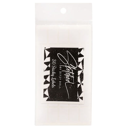 510 White 19mm x 12mm Sticky Labels