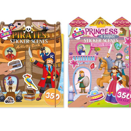 Colouring Sticker Activity Book