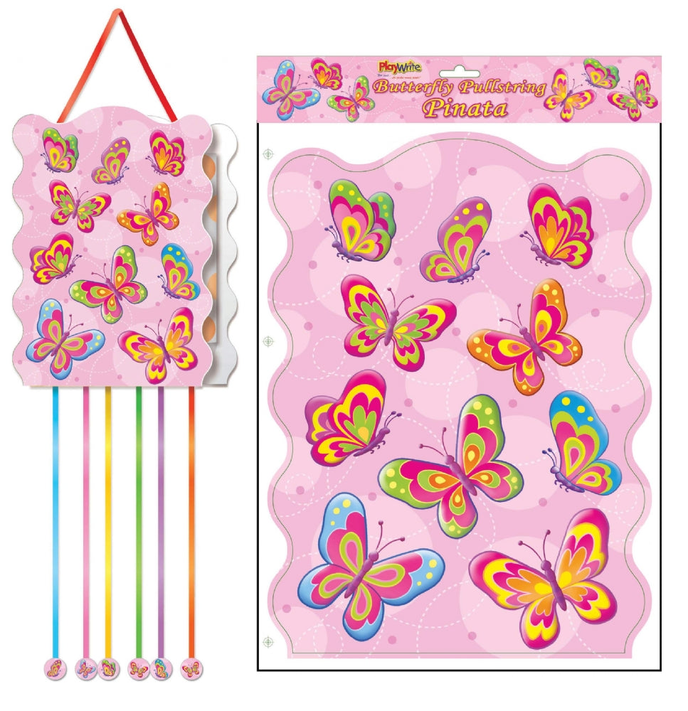 Butterfly Pullstring Pinata