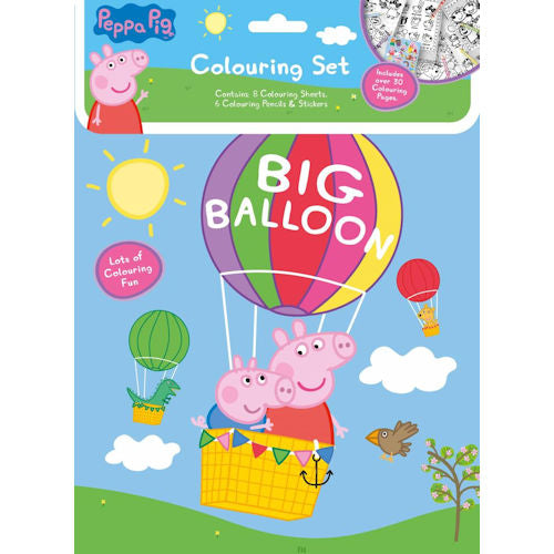 Peppa Pig Colouring Set
