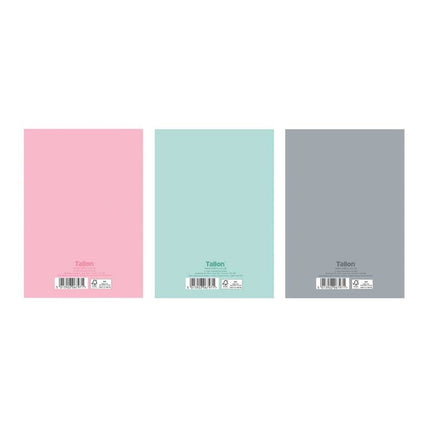 A5 Pastel Ruled Hardback Book