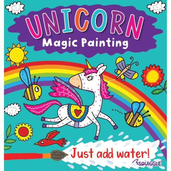Unicorn/Dinosaur Magic Painting Book