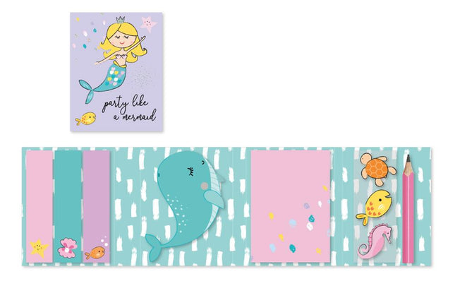 Sticky Note Set Mermaid