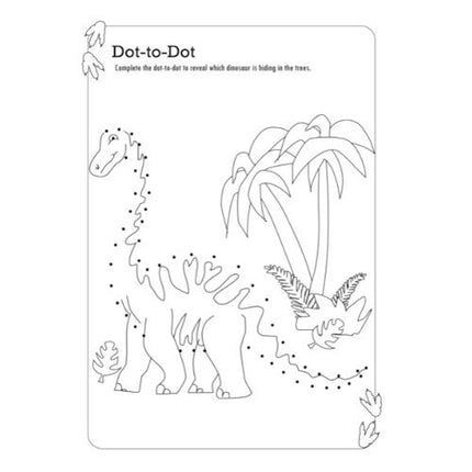 A4 My Wild Dragon & Dinosaur All In One Activity Book