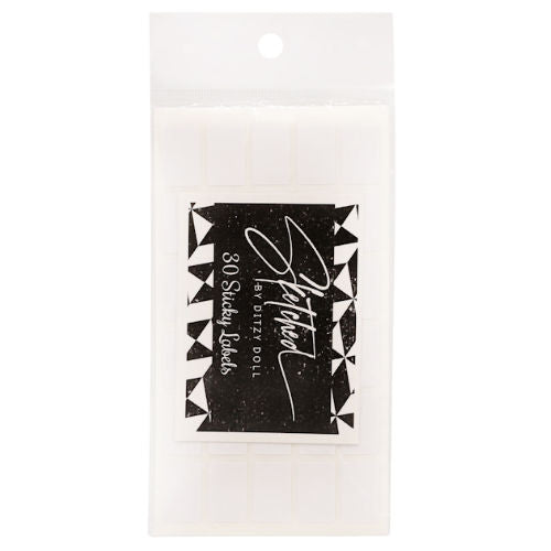 510 White 19mm x 12mm Sticky Labels