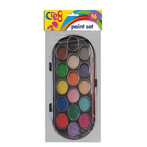 16 Colour Painting Palette