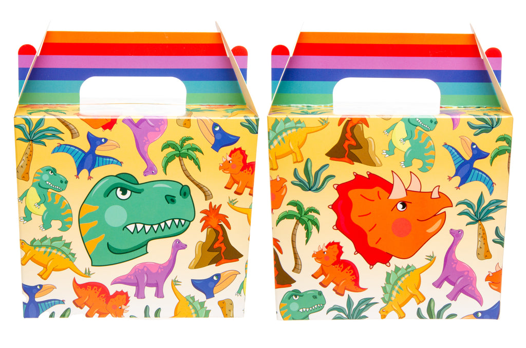 6 Dinosaur Party Food Lunch Boxes