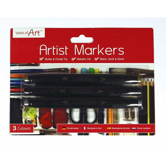 3 Artist Markers