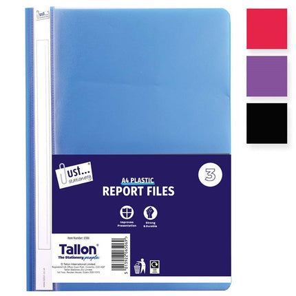 3 Press Stud A4 Business Report Files