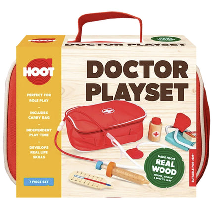 Wooden Doctor Play Set