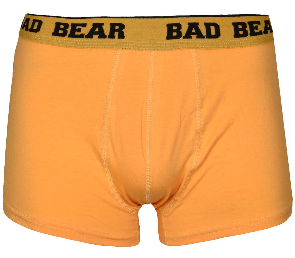 Large Bad Bear Mustard Boxer Shorts (3 Pack)
