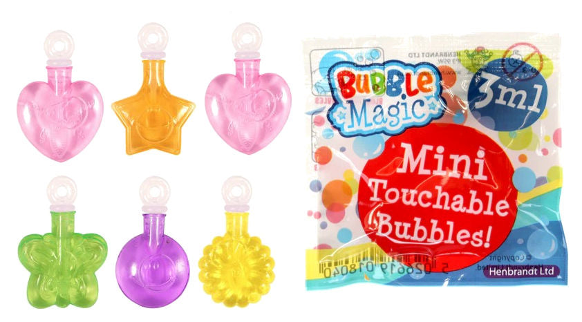 6 Mini Catchable Bubbles