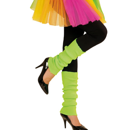 Pair of Neon Green Legwarmers