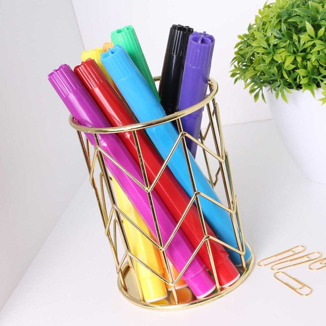 8 Jumbo Fibre Colouring Pens