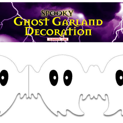 Halloween Ghost 1.9m Garland