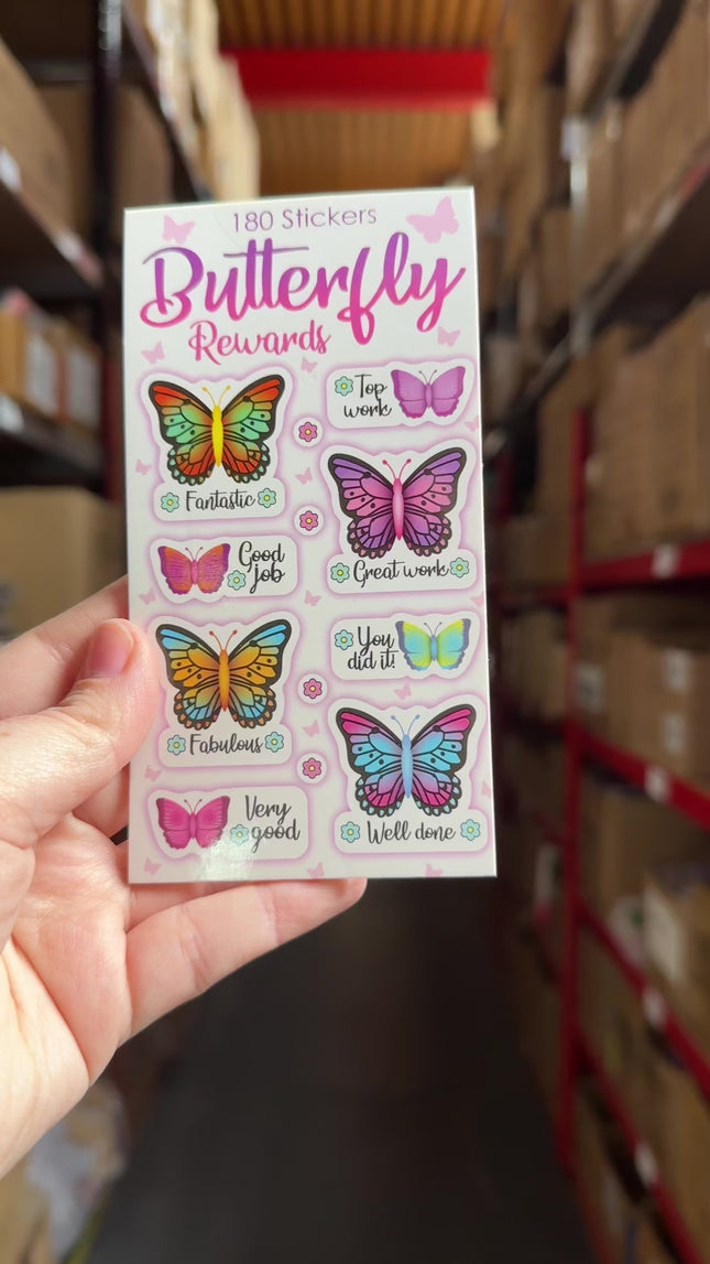 Butterfly Sticker Book - 240 Stickers